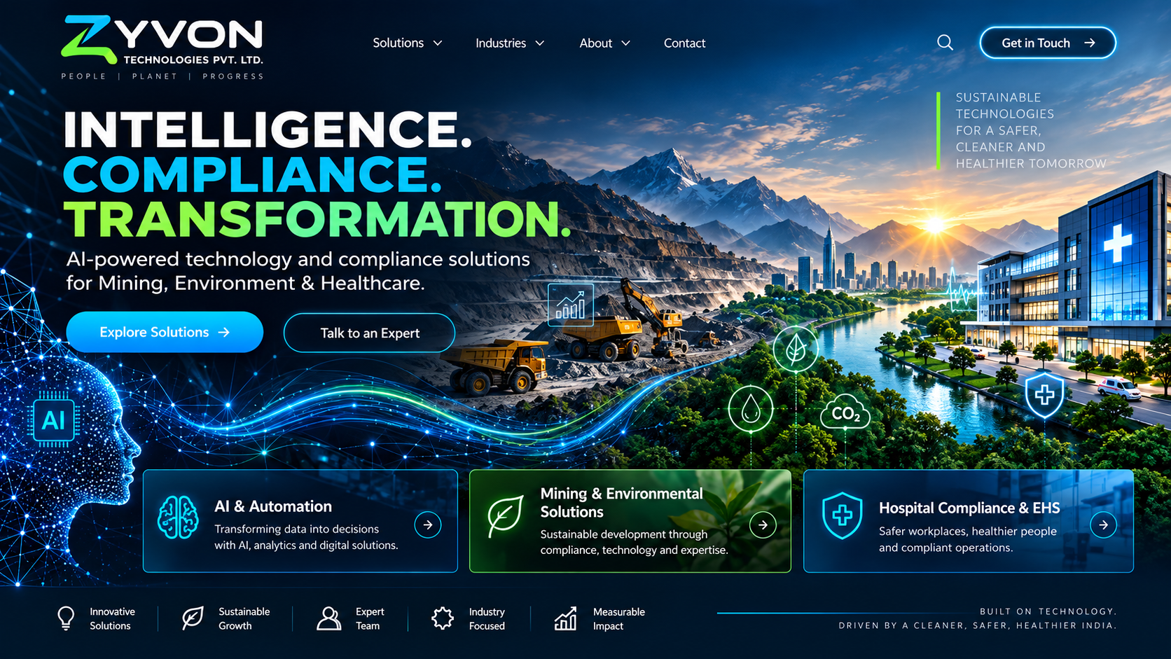 ZYVON Technologies — Intelligence, Compliance and Transformation for safer, cleaner, healthier operations.